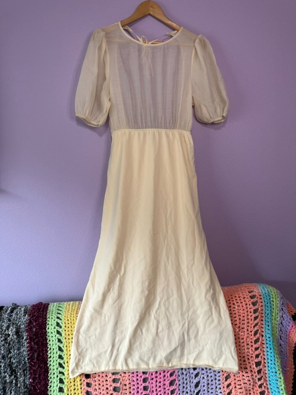 Zara Combination Midi Knit Dress